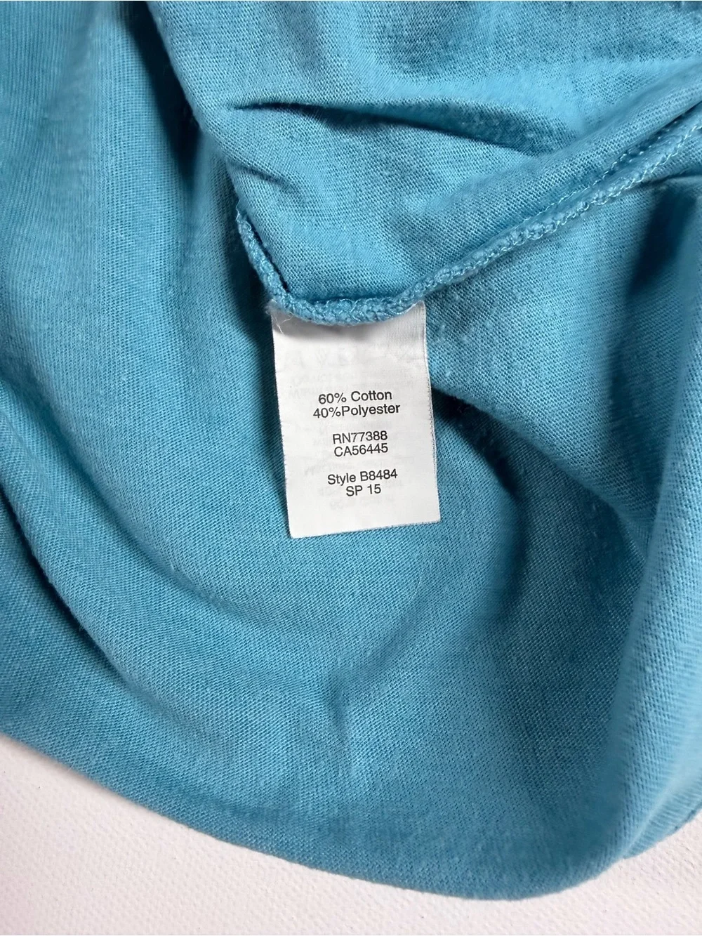 J. Crew Blue Short Sleeve Tee with Red Lobster Graphic
